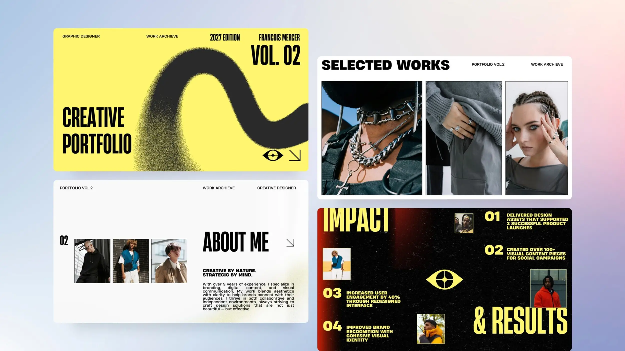 creative agency showcase powerpoint template