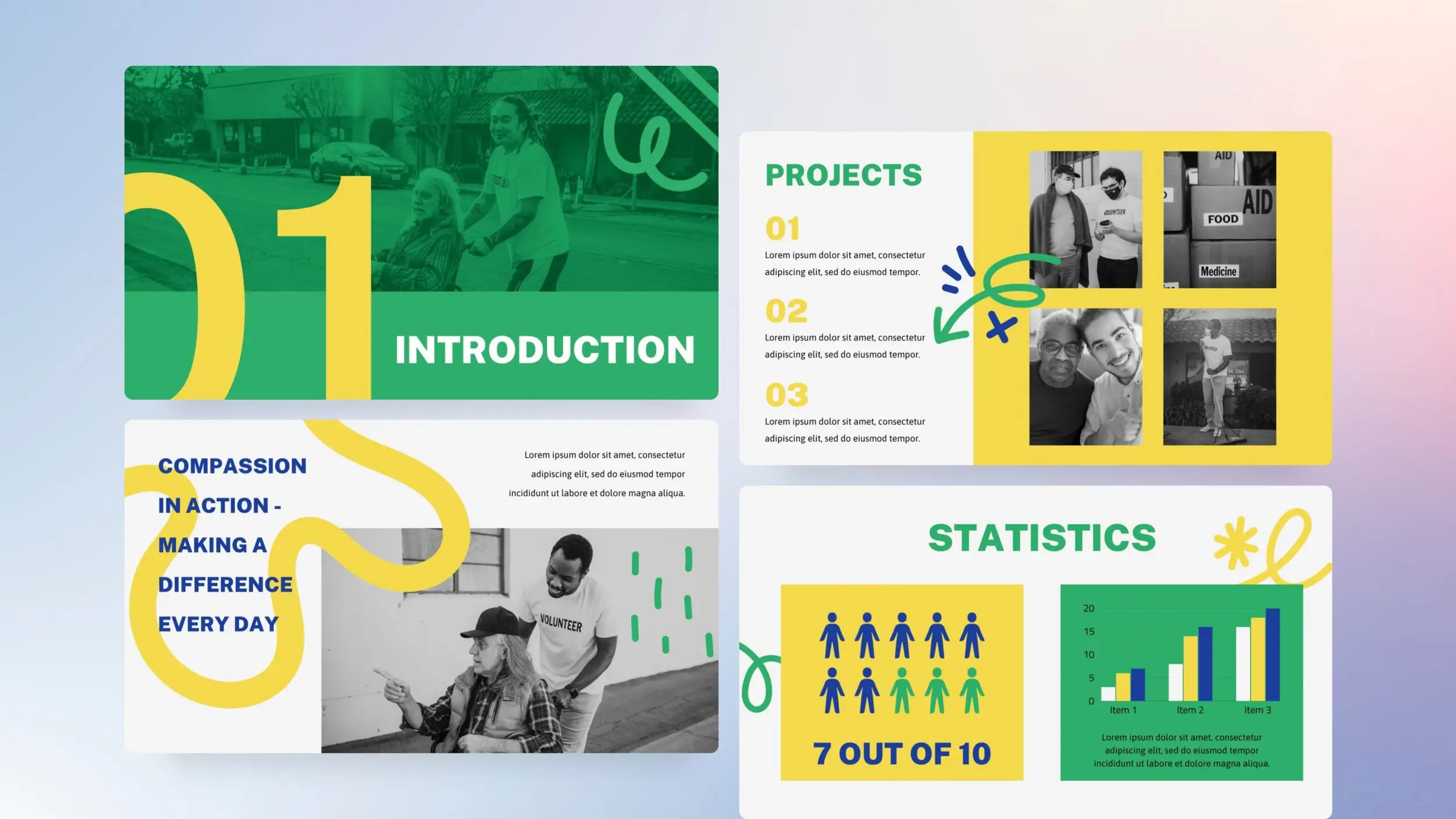 nonprofit NGO presentation template
